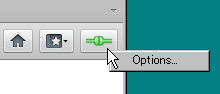 Right-click menu on the icon